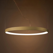 famlights | LED Pendelleuchte Ria in Gold 30W 3870lm 3000K