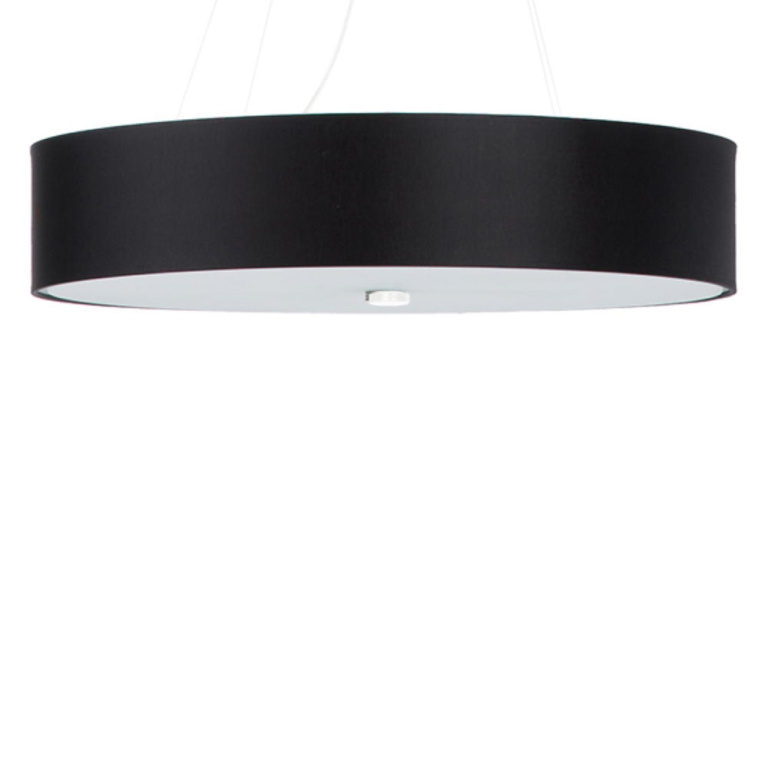 famlights famlights | Pendelleuchte Sole in Schwarz E27 5-flammig 120x600mm