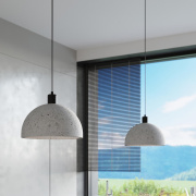 famlights | Pendelleuchte Paco in Grau E27