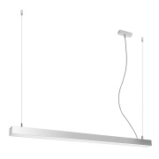 famlights | LED Pendelleuchte Per in Grau 31W 3640lm 3000K