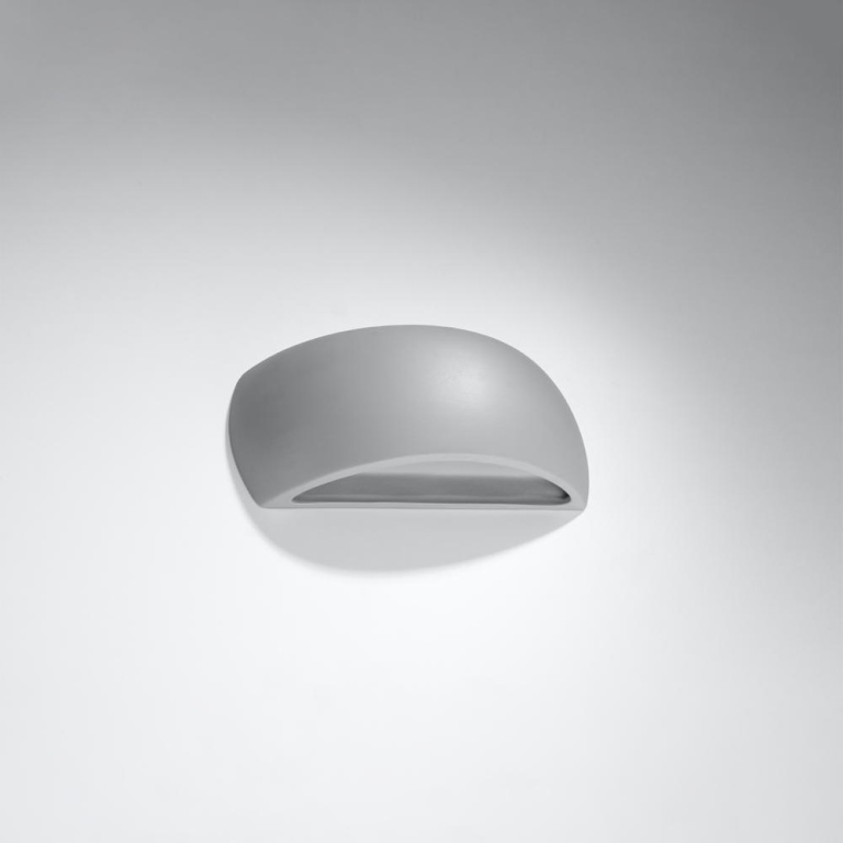 famlights famlights | Wandleuchte Pluto in Grau G9