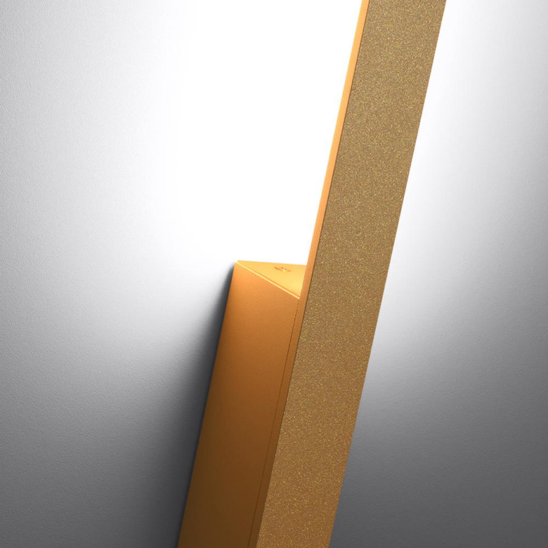 famlights famlights | LED Wandleuchte Laren in Gold 15W 1725lm 4000K