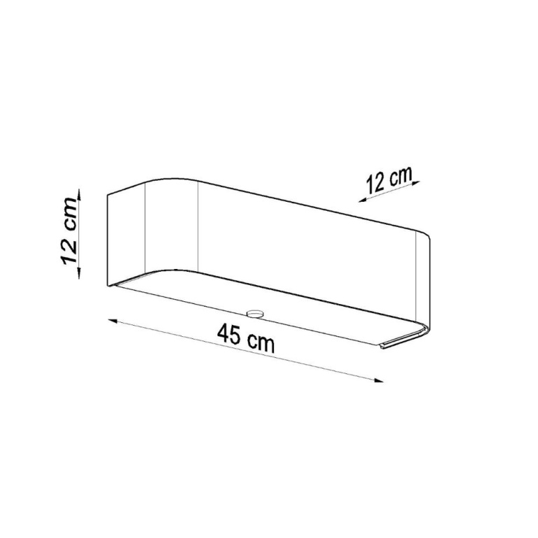 famlights famlights | Wandleuchte Lis in Schwarz E27 2-flammig