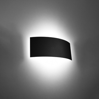 famlights famlights | Wandleuchte Madlin in Schwarz G9 2-flammig