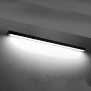 famlights | LED Wandleuchte Per in Schwarz 39W 4940lm 4000K