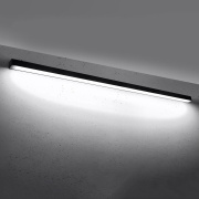 famlights | LED Wandleuchte Per in Schwarz 50W 6500lm 4000K