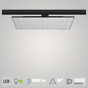 ProRail3 LED Panel Deck schwarz 6600lm 75W 90° 3000K warmweiß