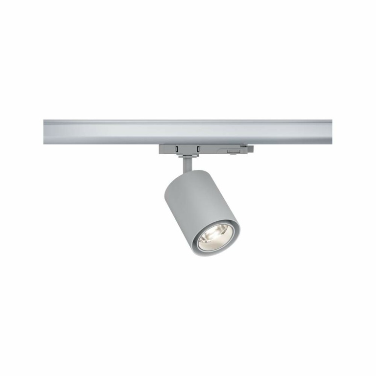 Paulmann ProRail3 LED Schienenspot Kratos silber 36° 1000lm 9W 3000K (LED fest verbaut)