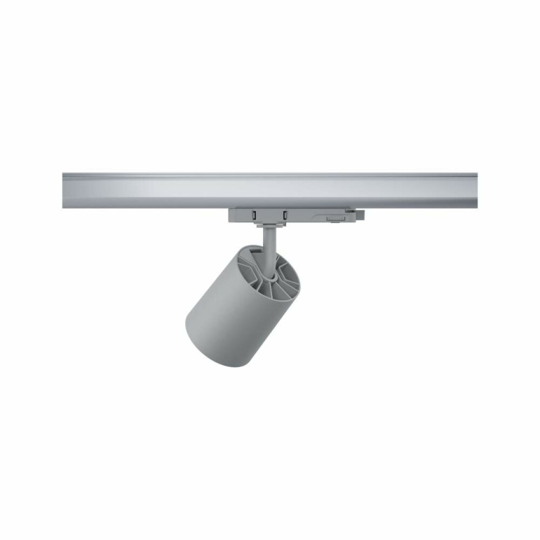 Paulmann ProRail3 LED Schienenspot Kratos silber 36° 1000lm 9W 3000K (LED fest verbaut)