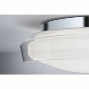 Selection Bathroom LED Deckenleuchte Luena Glas/Chrom Vollglas IP44 3000K 600lm 11,5W 230V