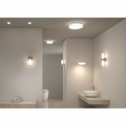 Selection Bathroom LED Deckenleuchte Luena Glas/Chrom Vollglas IP44 3000K 600lm 11,5W 230V