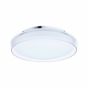 Selection Bathroom LED Deckenleuchte Luena Glas/Chrom Vollglas IP44 3000K 860lm 16,5W 230V