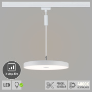 URail LED Pendelleuchte Hildor Weiß 3-step-Dim 15W 4000K 850lm dimmbar