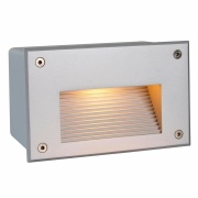 Wandeinbauleuchte, Side II, 1x max. 40 W G9, Silber, 220-240 V/AC, 50 / 60 Hz