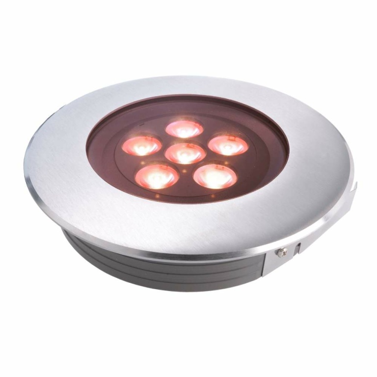 Deko-Light Bodeneinbauleuchte, Flat I 150 mm, 17 W, RGB, Silber, Spannungskonstant, 24 V/DC