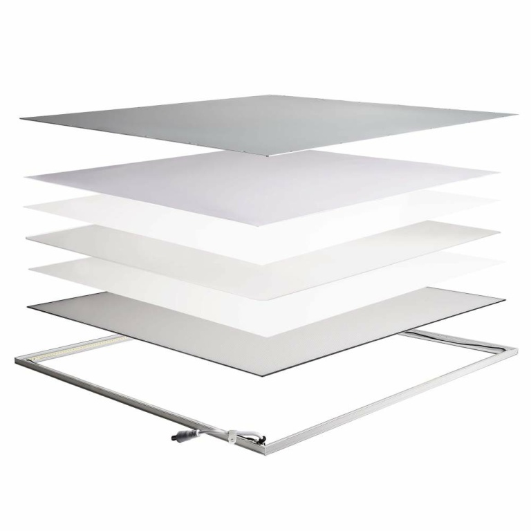 Deko-Light Einlegepanel, Standard Office 620x620 mm, 42 W, 4000 K, Weiß, Stromkonstant, 33-38 V/DC, Bemessungss