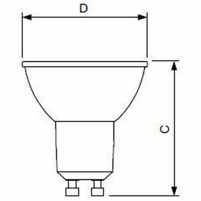 PHILIPS Philips, Leuchtmittel, MASTER VALUE LEDspot MV, GU10, 230 V/AC, DIM, 2700 K, 60 Grad, 4.9 W