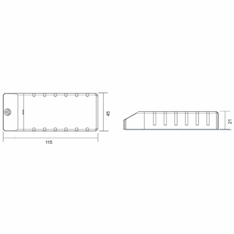 Deko-Light Deko-Light, Netzgerät (CC, DC), BASIC, CC, CC70018/18W, Stromkonstant, 1,4-18,0 W, 220-240 V/AC, Aus