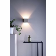 Wandaufbauleuchte, Quinta II, 6 W, 3000 K, Grau, 220-240 V/AC, 50 / 60 Hz