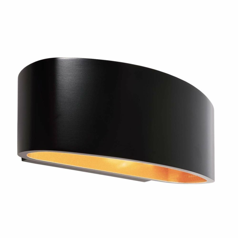 Deko-Light Wandaufbauleuchte, Arietis, 1x max. 42 W G9, Schwarz, 220-240 V/AC, 50 / 60 Hz