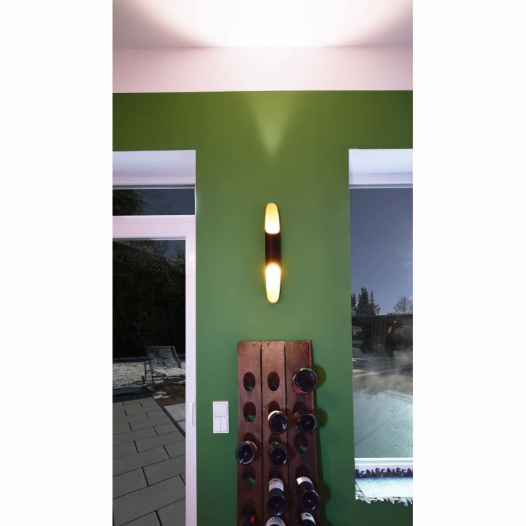 Deko-Light Wandaufbauleuchte, Apodis 500 mm, DIM, 10,8 W, 3000K, Gold, 220-240 V/AC, 50 / 60 Hz