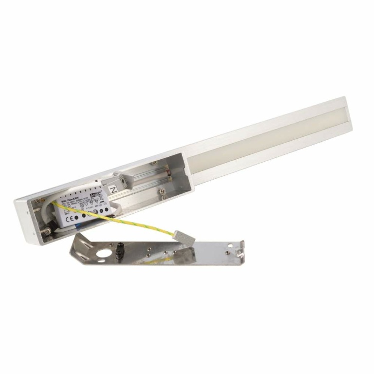 Deko-Light Wandaufbauleuchte, Parala 425 mm, 5,5 W, 3000 K, Silber, 100-240 V/AC, 50 / 60 Hz