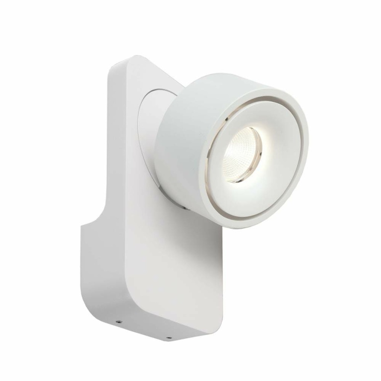 Deko-Light Wandaufbauleuchte, Uni II Tilt, 12 W, DIM, 3000 K, Weiß, 220-240 V/AC, 50 / 60 Hz