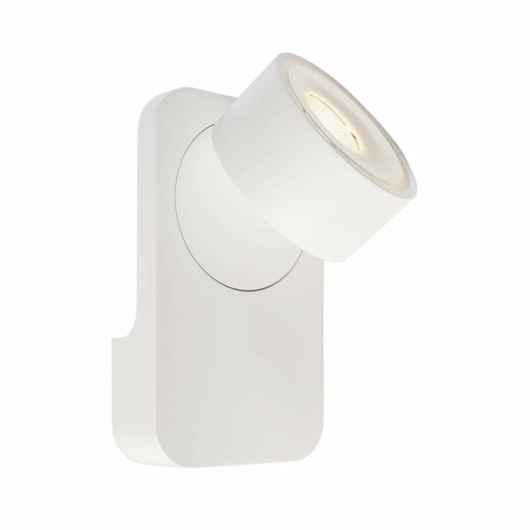 Deko-Light Wandaufbauleuchte, Uni II Tilt, 12 W, DIM, 3000 K, Weiß, 220-240 V/AC, 50 / 60 Hz