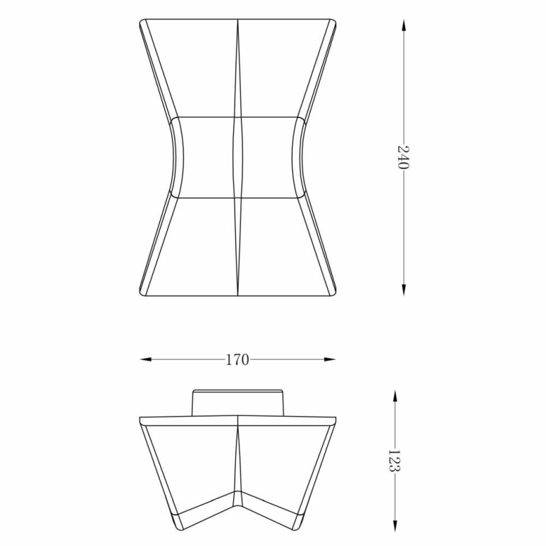 Deko-Light Wandaufbauleuchte, FLY II, 4 W, DIM, 3000 K, Weiß, 220-240 V/AC, 50 / 60 Hz