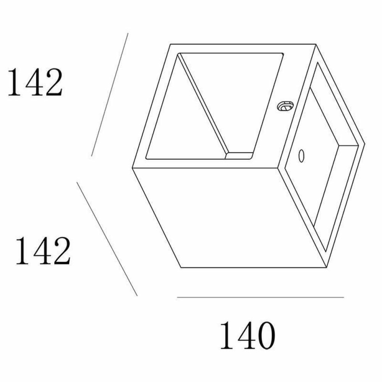 Deko-Light Wandaufbauleuchte, Olga, 1x max. 40 W G9, Weiß, 220-240 V/AC, 50 / 60 Hz