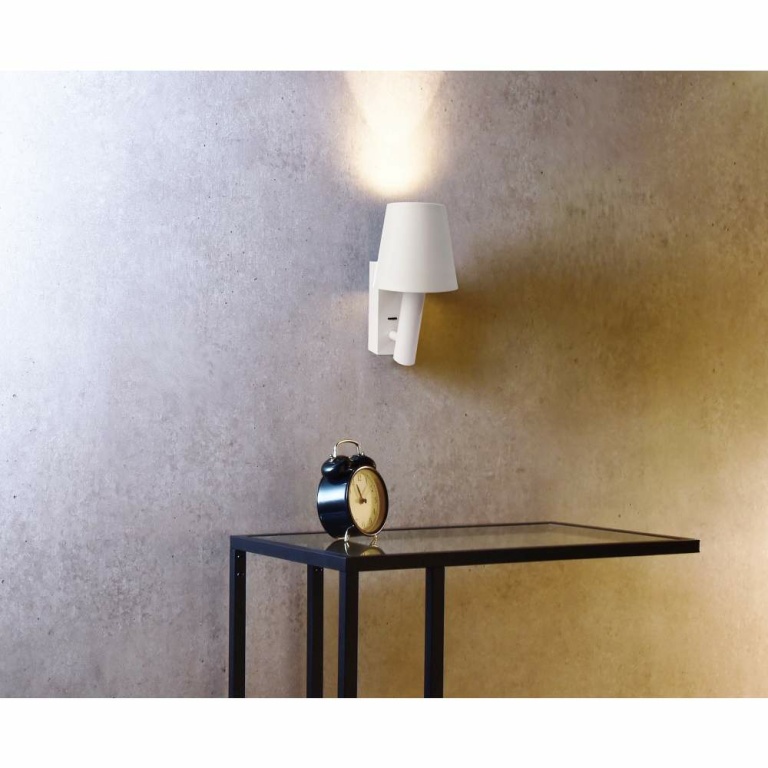 Deko-Light Wandaufbauleuchte, Alwa I, 3,5 W, 3000 K, Weiß, 220-240 V/AC, 50 / 60 Hz