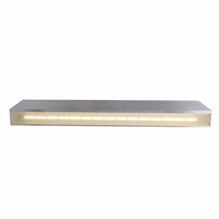 Deko-Light Wandaufbauleuchte, Arne, 4,5 W, 3000 K, Silber, 220-240 V/AC, 50 / 60 Hz