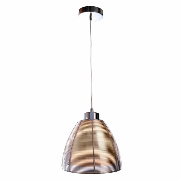 Deko-Light Pendelleuchte, Filo Big Mob 190 mm, 1x max. 60 W E27, Silber, 220-240 V/AC, 50 / 60 Hz