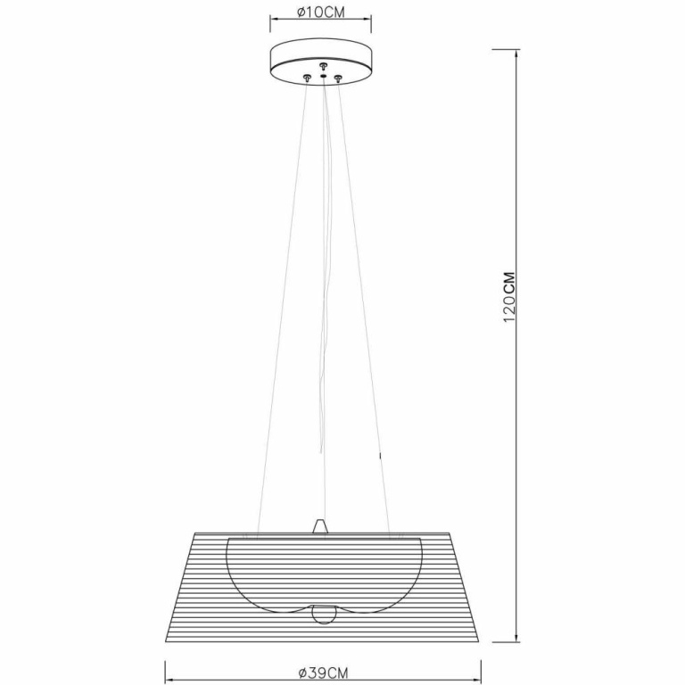 Deko-Light Pendelleuchte, Filo Sat 390 mm, 1x max. 60 W E27, Silber, 220-240 V/AC, 50 / 60 Hz