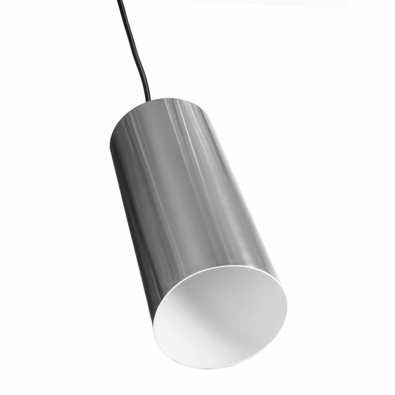 Deko-Light Pendelleuchte, Barrel, 1x max. 40 W E27, Silber, 220-240 V/AC, 50 / 60 Hz