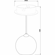 Pendelleuchte, Centauri I, 1x max. 50 W GU10, Weiß, 220-240 V/AC, 50 / 60 Hz