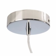 Pendelleuchte, Bunda, 1x max. 28 W G9, Silber, 220-240 V/AC, 50 / 60 Hz