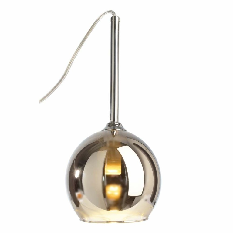 Deko-Light Pendelleuchte, Bunda, 3x max. 28 W G9, Silber, 220-240 V/AC, 50 / 60 Hz