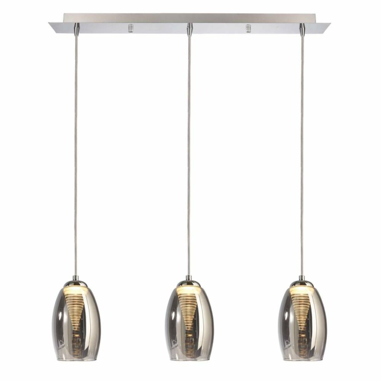 Deko-Light Pendelleuchte, Electra, 16,5 W, DIM, 3000 K, Silber, 220-240 V/AC, 50 / 60 Hz