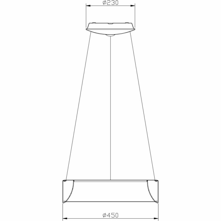 Deko-Light Pendelleuchte, Sculptoris 450 mm, 27 W, DIM, 3000 K, Weiß, 220-240 V/AC, 50 / 60 Hz