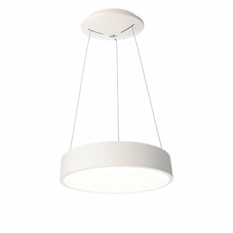 Deko-Light Pendelleuchte, Sculptoris 450 mm, 27 W, DIM, 4000 K, Weiß, 220-240 V/AC, 50 / 60 Hz