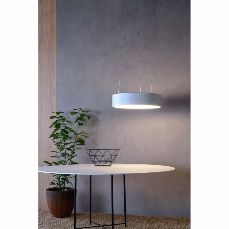 Deko-Light Pendelleuchte, Sculptoris 450 mm, 27 W, DIM, 4000 K, Weiß, 220-240 V/AC, 50 / 60 Hz