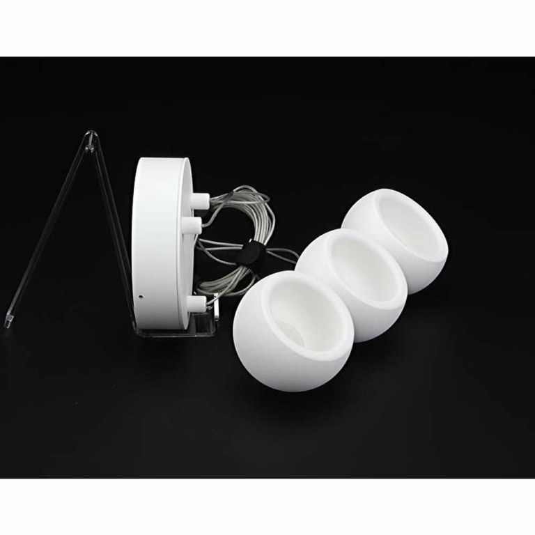 Deko-Light Pendelleuchte, Heze III, 16,5 W, 3000 K, Weiß, 220-240 V/AC, 50 / 60 Hz