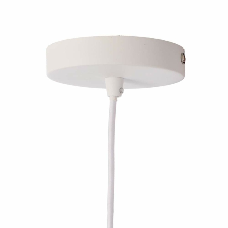 Deko-Light Pendelleuchte, Asterope Rund 250 mm, 1x max. 40 W E27, Weiß, 220-240 V/AC, 50 / 60 Hz