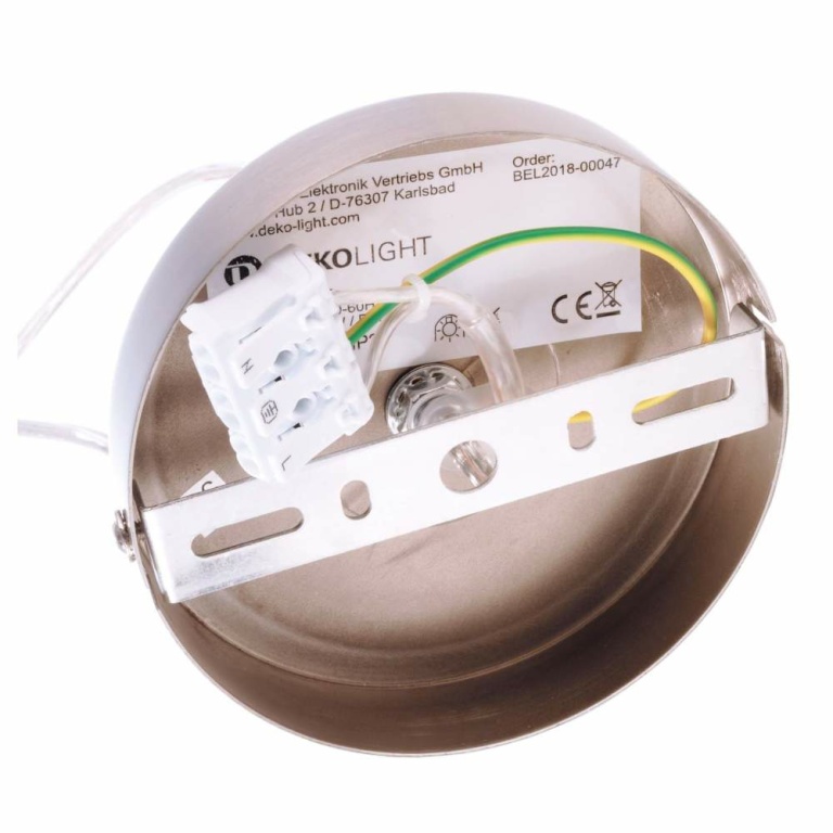 Deko-Light Pendelleuchte, Ankaa 280 mm, 1x max. 40 W E27, Edelstahl, 220-240 V/AC, 50 / 60 Hz