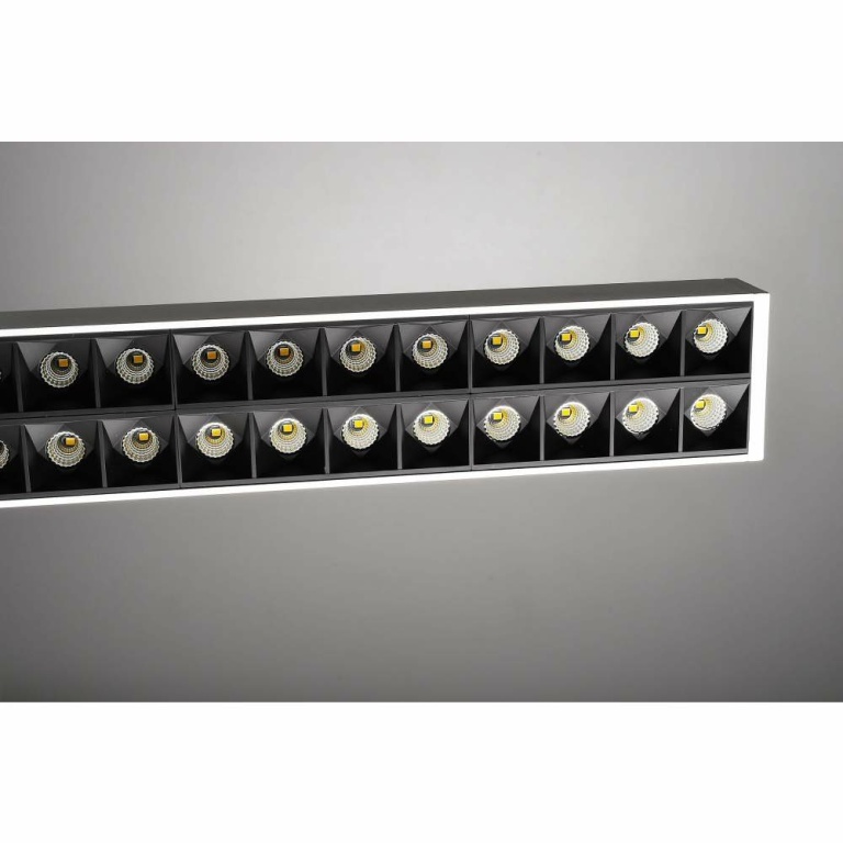 Deko-Light Pendelleuchte, Office Three Up and Down, 60 W, DALI 2.0, 4000 K, Weiß, 200-240 V/AC, 50 / 60 Hz