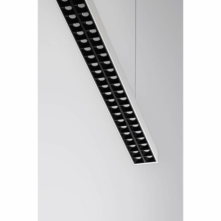 Deko-Light Pendelleuchte, Office Three Up and Down, 60 W, DALI 2.0, 4000 K, Weiß, 200-240 V/AC, 50 / 60 Hz