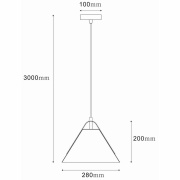 Pendelleuchte, Diversity, 1x max. 40 W E27, Weiß, 220-240 V/AC, 50 / 60 Hz