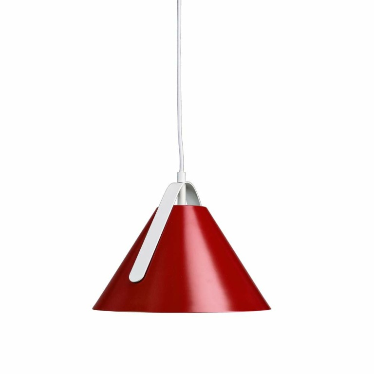 Deko-Light Pendelleuchte, Diversity, 1x max. 40 W E27, Rot, 220-240 V/AC, 50 / 60 Hz