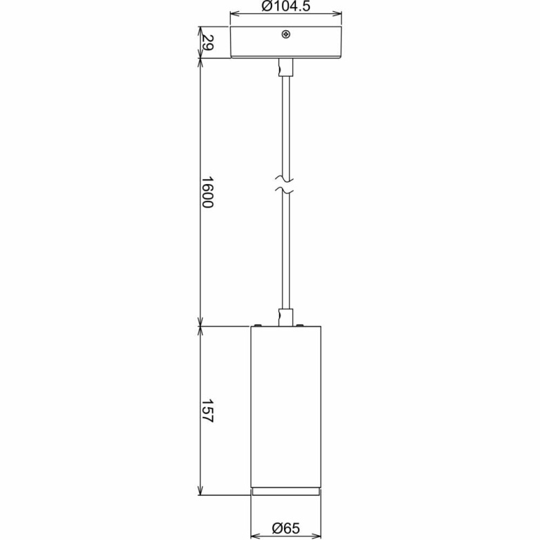 Deko-Light Pendelleuchte, Lucea, 10 W, 3000/4000 K, Weiß, 220-240 V/AC, 50 / 60 Hz